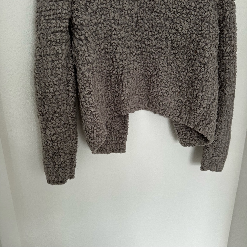 Barefoot Dreams Boucle Open Front Cardigan Gray Size XS Women’s Cozy Comfortable - Picture 9 of 11